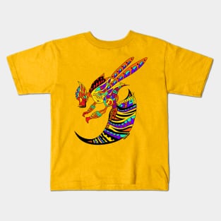 mandala kaiju in hornet ecopop with deadly sting Kids T-Shirt